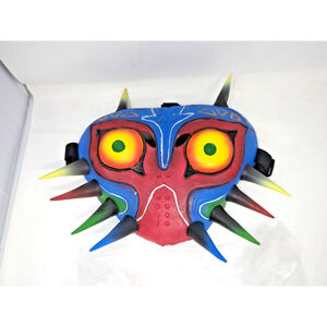 Majora's Mask Legend of Zelda Painted Face Mask Halloween Cosplay Costume Prop